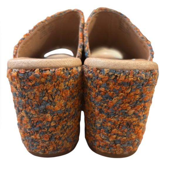 Chocolat Blu Gwyn Tweed Clog in Rust size 8.5 - Picture 5 of 10